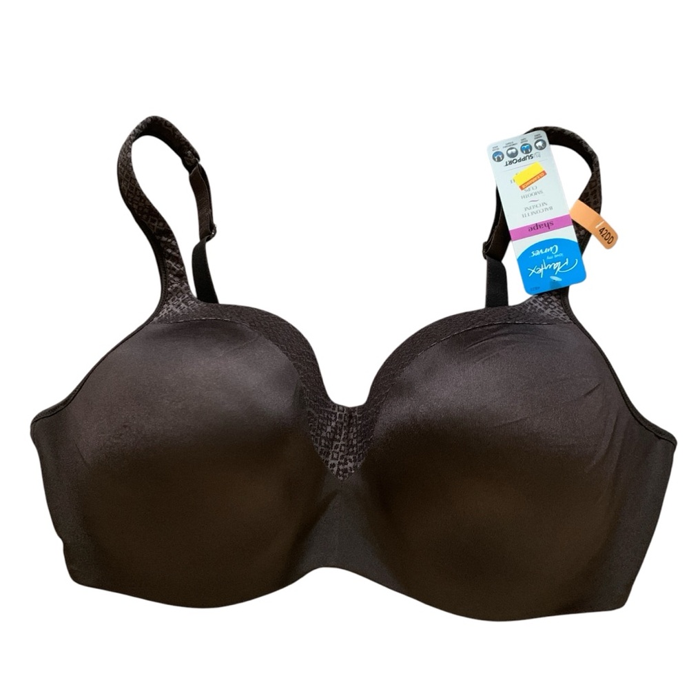 Playtex Love My Curves Brown Balconette Neckline Underwire Style 4823 Size 42DD